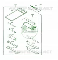 OUTIL pour Kawasaki KSF250 1989