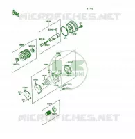 POMPE A HUILE pour Kawasaki KSF250 1989