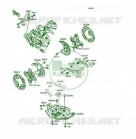 PROTECTION pour Kawasaki KSF250 1989