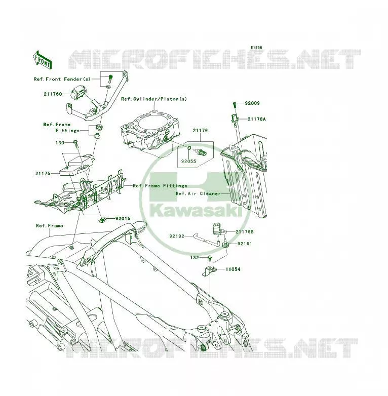 INJECTION CARBURANT Kawasaki QUAD 450 2014 KFX450R  KSF450BEF