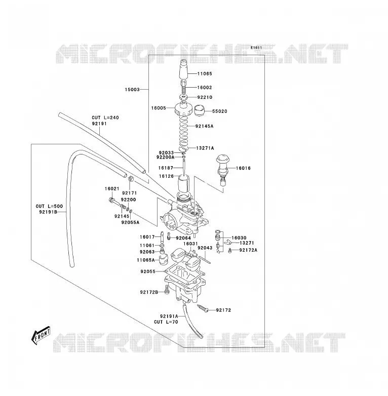 CARBURATEUR Kawasaki QUAD 80 2004 KFX80  KSF80-A2