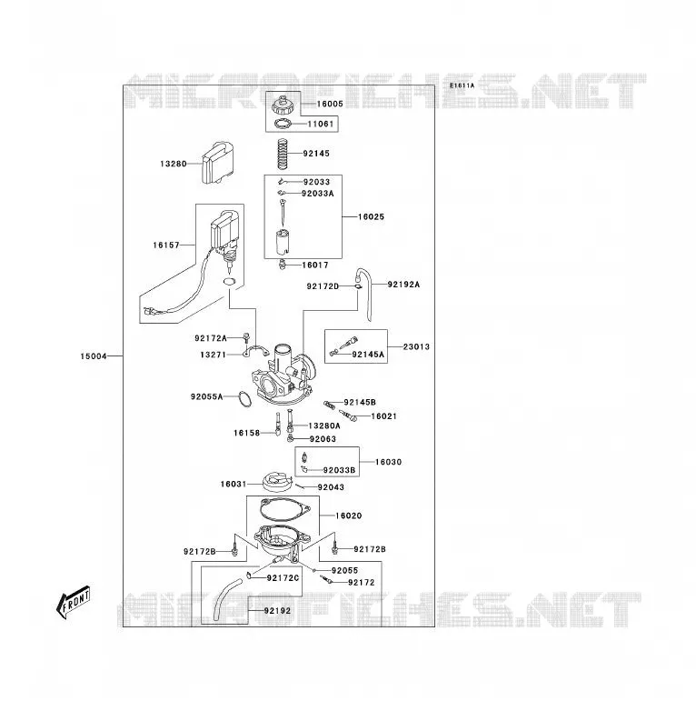 CARBURATEUR Kawasaki QUAD 90 2009 KFX90  KSF90A9S