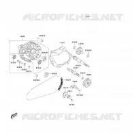 FOURCHETTE/BARRILLET DE SELECTION pour Kawasaki KFX90 2009