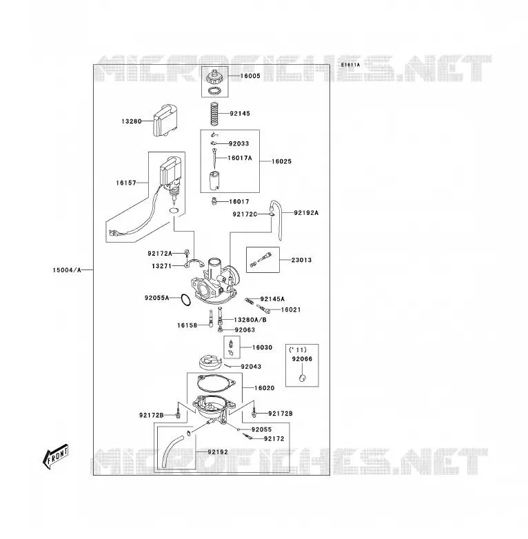CARBURATEUR Kawasaki QUAD 90 2010 KFX90  KSF90AAF
