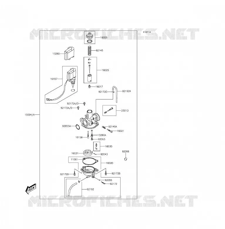 CARBURATEUR Kawasaki QUAD 90 2015 KFX90  KSF90AFF