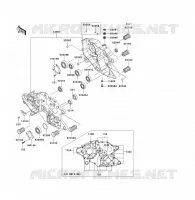 CARTER MOTEUR(S) pour Kawasaki KVF300 2001