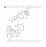 COUVERCLES MOTEUR pour Kawasaki KVF300 2001