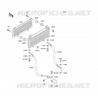 RADIATEUR D'HUILE pour Kawasaki KVF300 2001