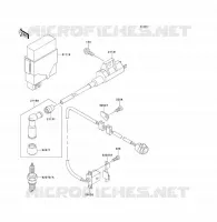 SYSTEME D&acute;ALLUMAGE pour Kawasaki KVF300 2001