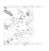 VARIATEUR pour Kawasaki KVF300 2001