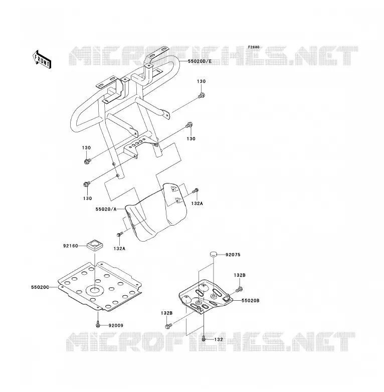 PROTECTION(S) Kawasaki QUAD 360 2004 KVF360 4X4  KVF360-A2