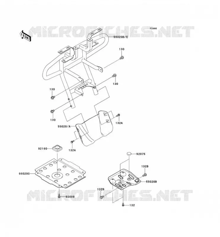 PROTECTION(S) Kawasaki QUAD 360 2005 KVF360 4X4  KVF360-C3