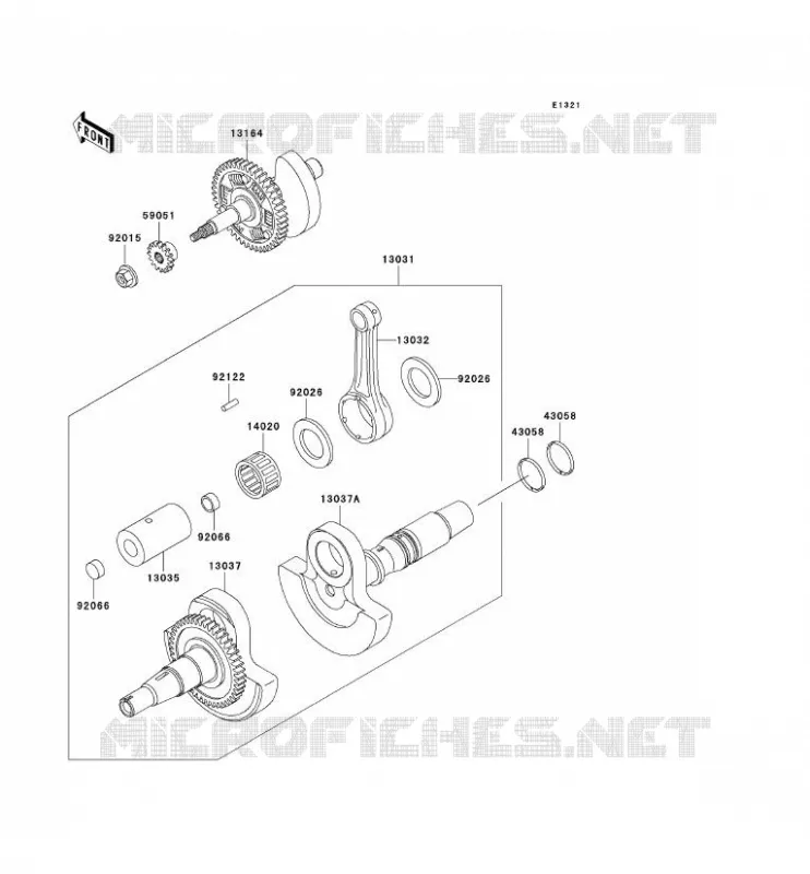 VILEBREQUIN Kawasaki QUAD 400 2000 KVF400 4X4  KVF400-C2