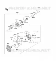 VARIATEUR(VF650AE000738 ) pour Kawasaki KVF650 4X4 2011