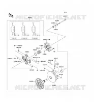 VARIATEUR( VF650AE000737) pour Kawasaki KVF650 4X4 2014