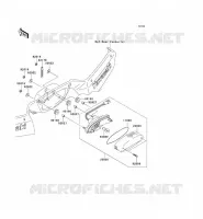 FEUX ARRI&Egrave;RE(S) pour Kawasaki KVF650 4X4I 2010