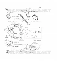 LABEL pour Kawasaki KVF650 4X4I 2010