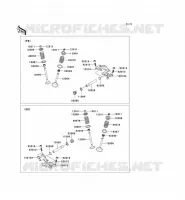 SOUPAPE pour Kawasaki KVF650 4X4I 2010