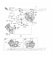CARTER MOTEUR(S) pour Kawasaki KVF750 4X4 2006