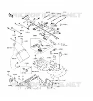 CHASSIS EQUIPMENT ELECTRIQUE pour Kawasaki KVF750 4X4 2006