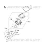 COMPTEURS pour Kawasaki KVF750 4X4 2006