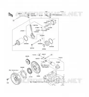 D&Eacute;MARREUR pour Kawasaki KVF750 4X4 2006