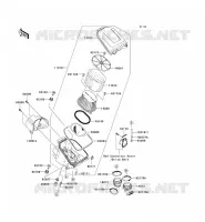 FILTRE A AIR pour Kawasaki KVF750 4X4 2006