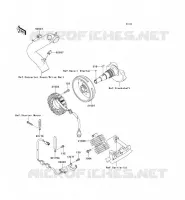 G&Eacute;N&Eacute;RATEUR pour Kawasaki KVF750 4X4 2006