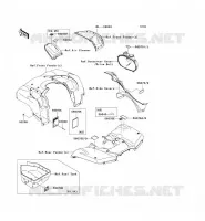 LABEL pour Kawasaki KVF750 4X4 2006