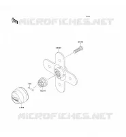 MOYEU ARRIERE pour Kawasaki KVF750 4X4 2006