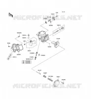 PI&Egrave;CES DE CARBURATEUR pour Kawasaki KVF750 4X4 2006