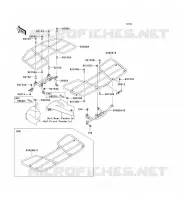 PORTE BAGAGE (S) pour Kawasaki KVF750 4X4 2006