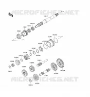 TRANSMISSION pour Kawasaki KVF750 4X4 2006