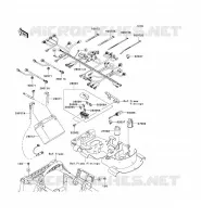 CHASSIS EQUIPMENT ELECTRIQUE pour Kawasaki KVF750 4X4I 2007