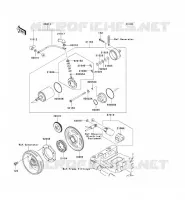 D&Eacute;MARREUR pour Kawasaki KVF750 4X4I 2007