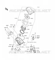 FILTRE A AIR pour Kawasaki KVF750 4X4I 2007
