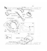 LABEL pour Kawasaki KVF750 4X4I 2007