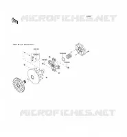 PIECE EN OPTION(CONVERTISSEUR) pour Kawasaki KVF750 4X4I 2007