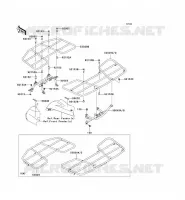 PORTE BAGAGE (S) pour Kawasaki KVF750 4X4I 2007