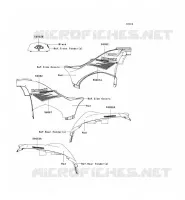 STICKER(RED) pour Kawasaki KVF750 4X4I 2007