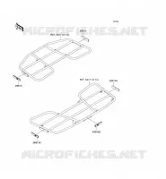 CATADIOPTRES pour Kawasaki KVF750 4X4I 2007