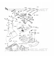 CHASSIS EQUIPMENT ELECTRIQUE pour Kawasaki KVF750 4X4I 2007