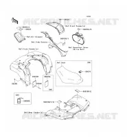 LABEL pour Kawasaki KVF750 4X4I 2007