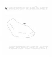 SELLE pour Kawasaki KVF750 4X4I 2007