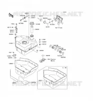 RESERVOIR CARBURANT pour Kawasaki KVF750 4X4 2010