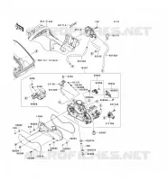CARBU pour Kawasaki KVF750 4X4I 2009