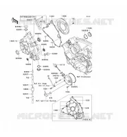 COUVERCLES MOTEUR pour Kawasaki KVF750 4X4I 2009