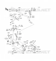&Eacute;CHAPPEMENT pour Kawasaki KVF750 4X4I 2009