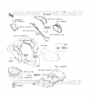 LABEL pour Kawasaki KVF750 4X4I 2009