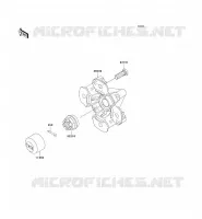 MOYEU AVANT pour Kawasaki KVF750 4X4I 2009